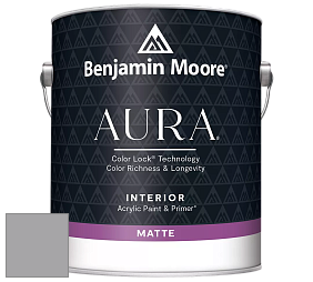 Benjamin Moore Aura 522 Interior Paint - Matte краска цвет NCS S 3502-R50B 