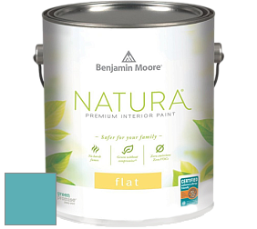 Benjamin Moore 512 Natura Interior Flat Finish матовая краска цвет 753 Santa Clara