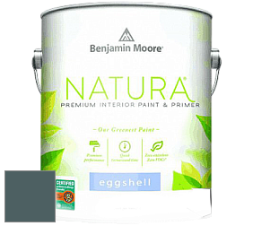 Benjamin Moore 513 Natura Interior Eggshell Finish краска с блеском цвет 721 Vanderberg Blue