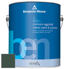 Benjamin Moore Ben W626 Premium Interior Latex Eggshell краска цвет 2041-10 Hunter Green