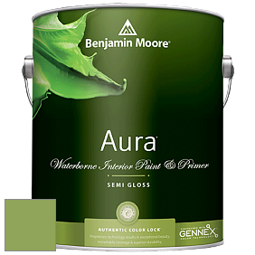 Benjamin Moore Aura 528 Waterborne Interior Semi-gloss Finish краска цвет 427 Napa Vineyards