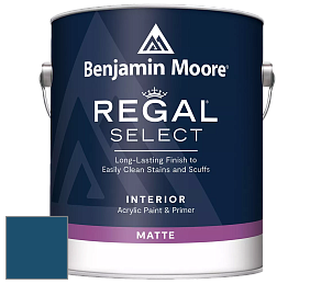 Benjamin Moore 548 IRegal Select Interior Paint - Matte краска цвет NCS S 5540-R90B 