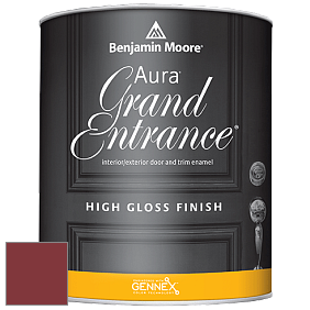 Benjamin Moore Aura 148 Grand Entrance High Gloss эмаль цвет AF-290 