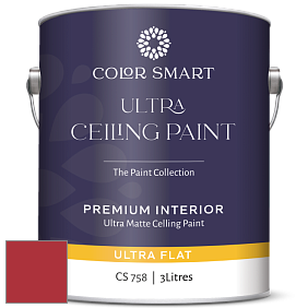 COLOR SMART CS 758 ULTRA CEILING PAINT ультраматовая краска цвет RAL 3031 