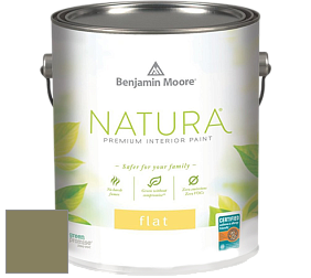 Benjamin Moore 512 Natura Interior Flat Finish матовая краска цвет 483 Home on the Range