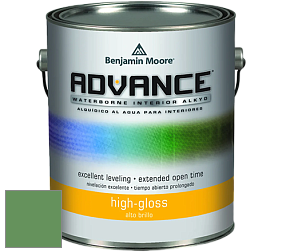 Benjamin Moore 794 Advance Interior Paint-High Gloss глянцевая алкидная эмаль цвет NCS S 3050-G20Y 
