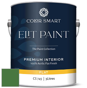 COLOR SMART CS 745 ELIT PAINT глубокоматовая моющаяся краска цвет 2034-10 Clover Green