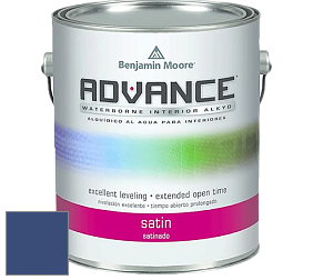 Benjamin Moore 792 Advance Interior Paint-Satin эмаль цвет 2066-10 Blue