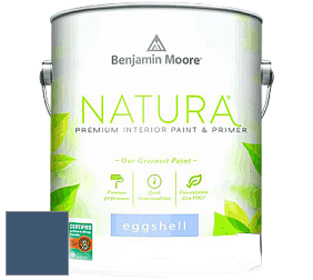 Benjamin Moore 513 Natura Interior Eggshell Finish краска с блеском цвет 2063-20 Downpour Blue