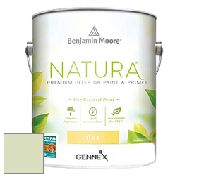 Benjamin Moore 514 Natura Interior Semi-Gloss Finish краска цвет 540 Country Green
