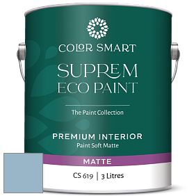 COLOR SMART CS 619 SUPREM ECO PAINT матовая краска цвет 837 Sheer Romance