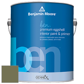 Benjamin Moore Ben W626 Premium Interior Latex Eggshell краска цвет 490 Pine Brook