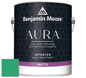 Benjamin Moore Aura 522 Interior Paint - Matte краска цвет 2039-30 Cabana Green