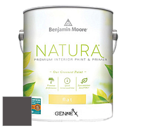 Benjamin Moore 514 Natura Interior Semi-Gloss Finish краска цвет 2130-20 Deep Caviar