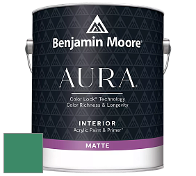 Benjamin Moore Aura 522 Interior Paint - Matte краска цвет 594 Peridot