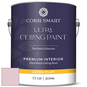 COLOR SMART CS 758 ULTRA CEILING PAINT ультраматовая краска цвет NCS S 1015-R20B 