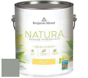 Benjamin Moore 512 Natura Interior Flat Finish матовая краска цвет NCS S 4005-G20Y 