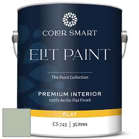 COLOR SMART CS 745 ELIT PAINT глубокоматовая моющаяся краска цвет 451 Pine Forest