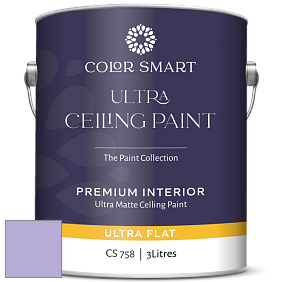 COLOR SMART CS 758 ULTRA CEILING PAINT ультраматовая краска цвет 2071-50 Amethyst Cream