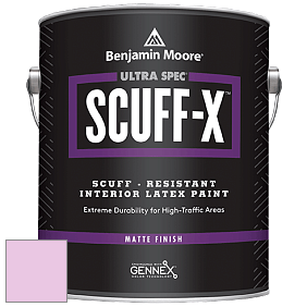 Benjamin Moore 484 Ultra Spec SCUFF-X Interior Matte Finish краска цвет 2077-60 Valentine's Day