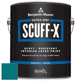 Benjamin Moore 485 Ultra Spec SCUFF-X Interior Eggshell Finish краска цвет RAL 5021 