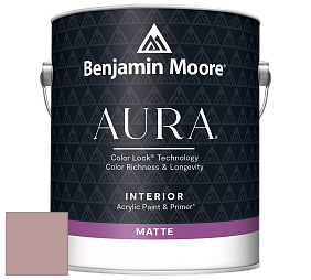 Benjamin Moore Aura 522 Interior Paint - Matte краска цвет 2104-50 Cherry Malt