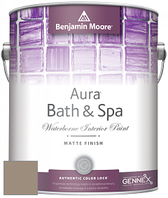 Benjamin Moore Aura 532 Bath & Spa Waterborne Interior Paint Matte Finish краска цвет AC-33 BM AC-33