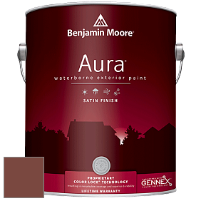 Benjamin Moore Aura 631 Waterborne Exterior Satin Finish краска цвет AF-275 