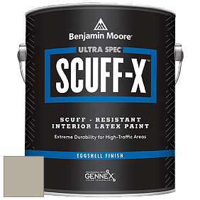 Benjamin Moore 485 Ultra Spec SCUFF-X Interior Eggshell Finish краска цвет AF-100 