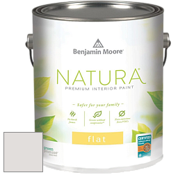 Benjamin Moore 512 Natura Interior Flat Finish матовая краска цвет 1450 Hampshire Rocks