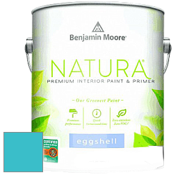 Benjamin Moore 513 Natura Interior Eggshell Finish краска с блеском цвет NCS S 1050-B20G 