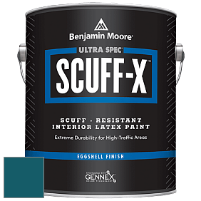 Benjamin Moore 485 Ultra Spec SCUFF-X Interior Eggshell Finish краска цвет NCS S 5540-B10G 