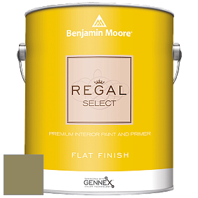 Benjamin Moore 547 Regal Select Waterborne Interior Flat Finish краска цвет 504 Nature's Reflection