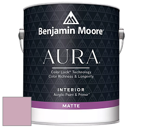 Benjamin Moore Aura 522 Interior Paint - Matte краска цвет 2082-50 Damask Rose