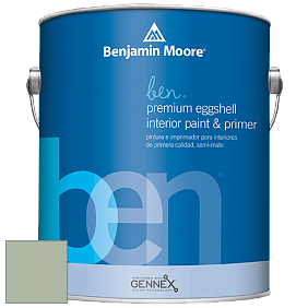 Benjamin Moore Ben W626 Premium Interior Latex Eggshell краска цвет 444 Cedar Grove