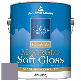 Benjamin Moore W096 Regal Select Exterior Paint-Moor GloSoft Gloss Finish краска цвет AF-600 