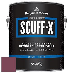 Benjamin Moore 485 Ultra Spec SCUFF-X Interior Eggshell Finish краска цвет 2083-20 Cranberry Cocktail
