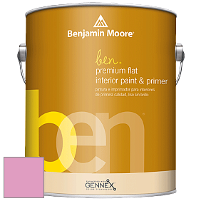 Benjamin Moore Ben W625 Premium Interior Latex Flat краска цвет 1346 Island Sunset