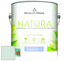 Benjamin Moore 513 Natura Interior Eggshell Finish краска с блеском цвет 596 Spearmint Ice