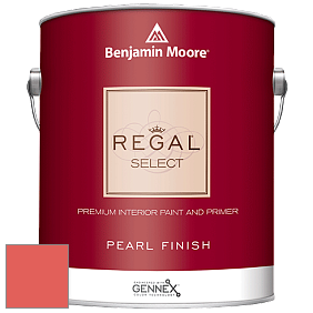 Benjamin Moore 550 Regal Select Waterborne Interior Pearl Finish краска цвет 2012-30 Tangerine Dream