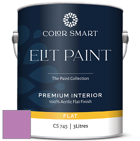 COLOR SMART CS 745 ELIT PAINT глубокоматовая моющаяся краска цвет 2075-40 Pink Raspberry