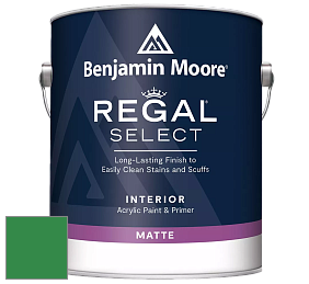 Benjamin Moore 548 IRegal Select Interior Paint - Matte краска цвет 2037-20 Jade Green