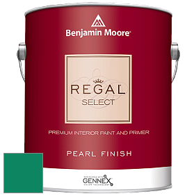 Benjamin Moore 550 Regal Select Waterborne Interior Pearl Finish краска цвет 2045-20 Lawn Green