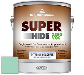 Benjamin Moore 357 Super Hide Zero Voc Interior Eggshell краска цвет NCS S 1030-B90G 