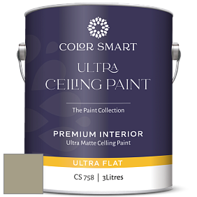COLOR SMART CS 758 ULTRA CEILING PAINT ультраматовая краска цвет 509 Cypress Green