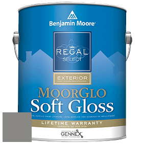 Benjamin Moore W096 Regal Select Exterior Paint-Moor GloSoft Gloss Finish краска цвет AF-710 