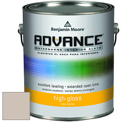Benjamin Moore 794 Advance Interior Paint-High Gloss глянцевая алкидная эмаль цвет 983 Smokey Taupe