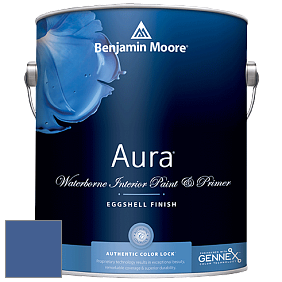 Benjamin Moore Aura 524 Waterborne Interior Eggshell Finish краска цвет 819 Southern Belle