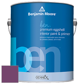 Benjamin Moore Ben W626 Premium Interior Latex Eggshell краска цвет NCS S 4050-R40B 