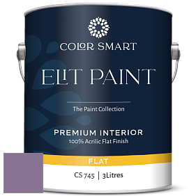 COLOR SMART CS 745 ELIT PAINT глубокоматовая моющаяся краска цвет NCS S 4030-R50B 